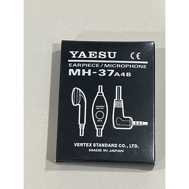 EARPIECE MICROPHONE MH-37A4B ชุดหูฟังไมค์พูด วิทยุสื่อสาร YAESU FT-60R  VX-150