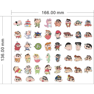 สติกเกอร์ PVC ลายวัตถุ สไตล์เรโทร สําหรับตกแต่งสมุดภาพ อัลบั้มรูปภาพ แล็ปท็อป กระเป๋าเดินทาง สมุดภาพ DIY Size 166*136