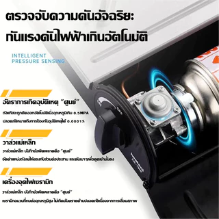 🌟รับประกัน10ปี🌟 เตาแก๊สปิคนิค เตาแก๊สพกพา 3.5KW เหมาะสำหรับเตาทุกชนิด ใช้งานปลอดภัย ก๊าซดับอัจฉริยะ เตาแก๊สกระป๋อง