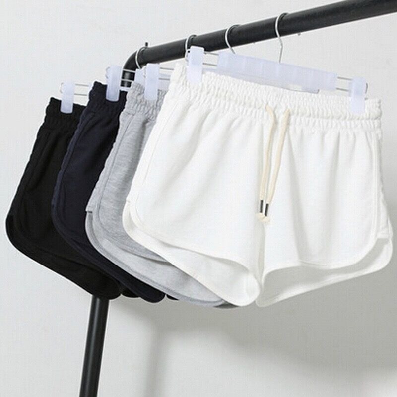 กางเกงขาสั้นผู้หญิงเกาหลี ขนาดใหญ่พิเศษ[S-5XL]
