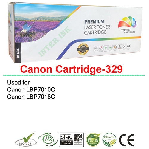 หมึกเทียบเท่า Canon LBP7010C / LBP7018C (Cartridge-329) Full Color