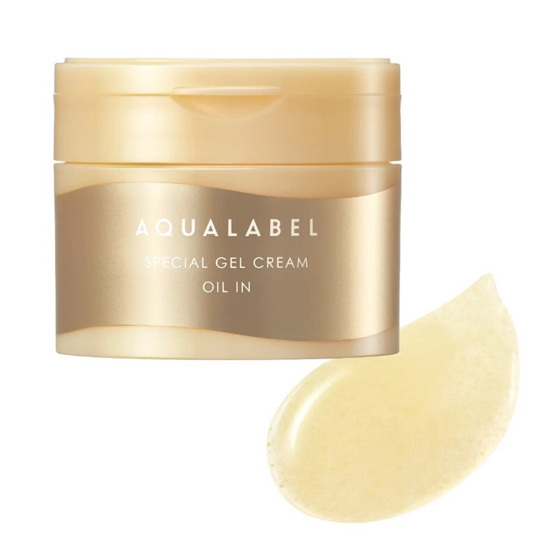 Shiseido Aqualabel Special Gel Cream Oil in 90g (สูตรสีทอง)