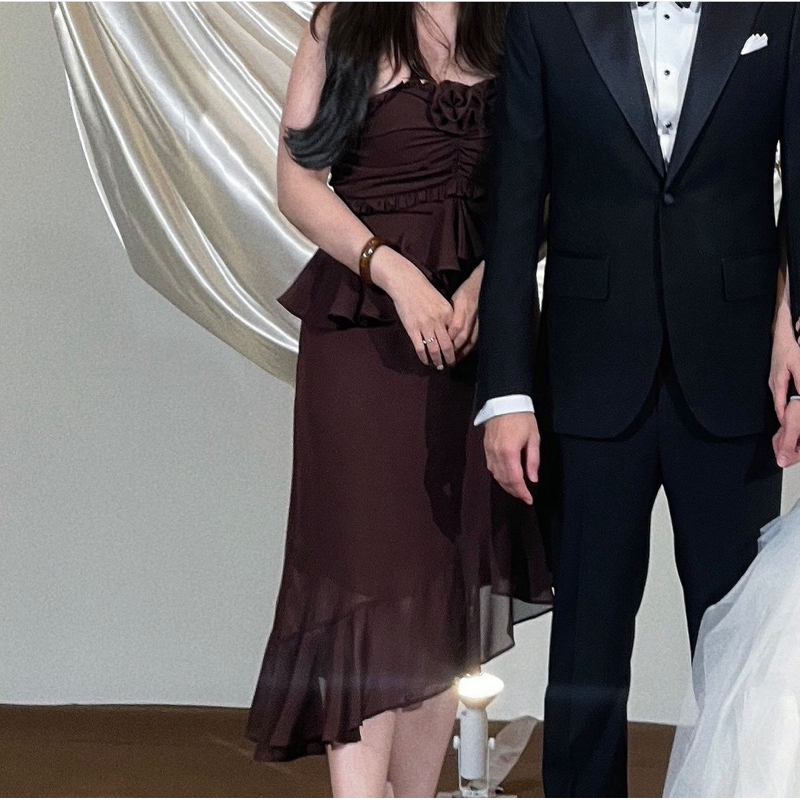 Used : “Venusp.style” Lisa Dress  สี Brown