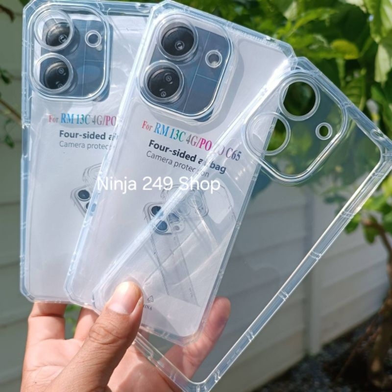 เคส สำหรับ Poco C65 ซิลิโคนใส + กันกล้อง #C65