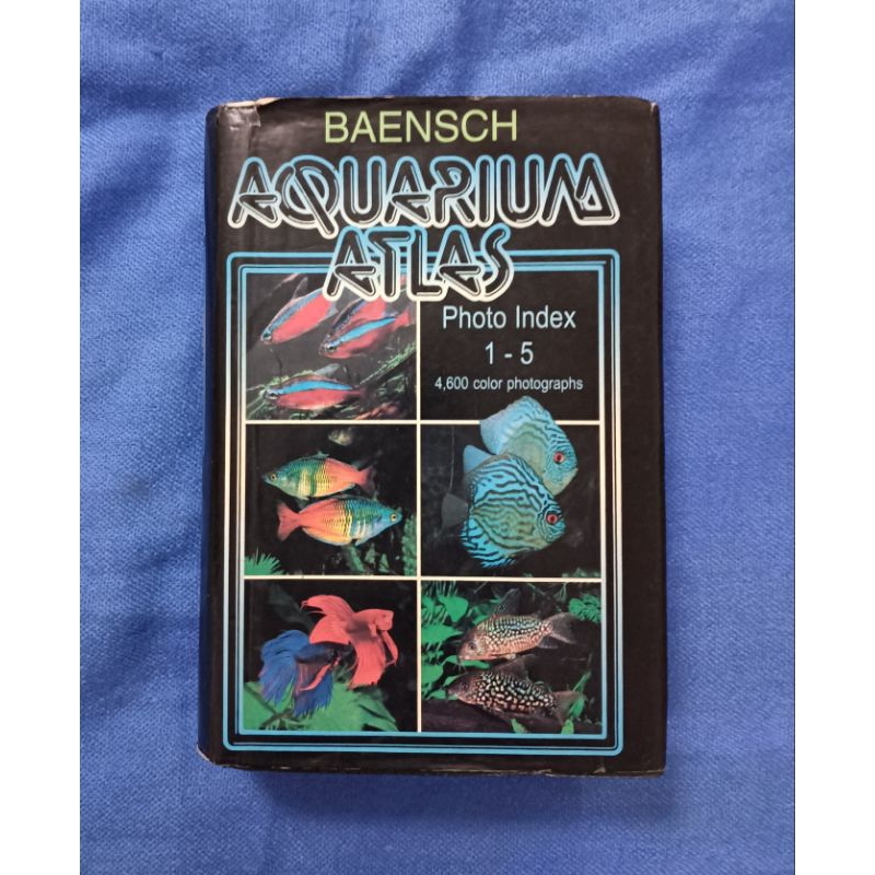 BAENSCH AQUARIUM ATLAS. photo index  1-5