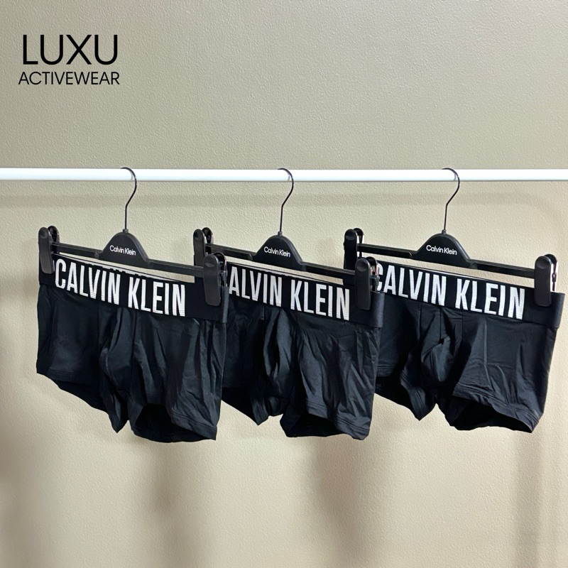 (พร้อมส่ง) Calvin Klein กางเกงในชาย Intense Power Micro 3-Pack Low Rise Trunk ของแท้ 100%