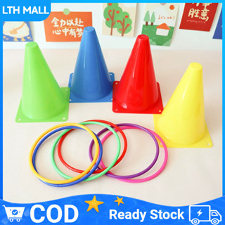 [Quick delivery] 10/20PCS 18CMกรวยฝึกซ้อม กรวยซ้อมวิ่ง มาร์ก…