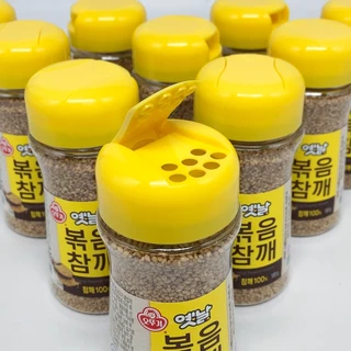 งาขาวเกาหลี Ottogi Roasted Sesame 100g 옛날 볶음참깨 งาขาวคั่วสำเร็จ งาขาวคั่วเกาหลี