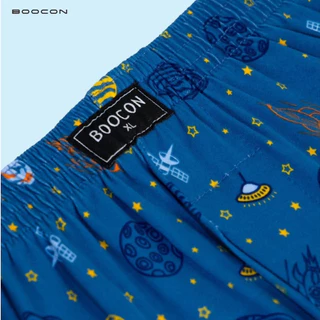 (Set 3ตัว) กางเกงบ๊อกเซอร์ผู้ชาย Boxer Boocon พิมพ์ลาย ลายสวย คุณภาพดี ผ้านุ่มใส่สบาย ไม่ยืด ไม่ย้วย ผ้าระบายอากาศ