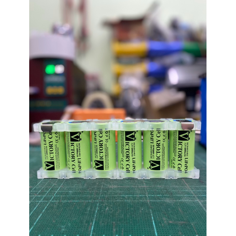 🔋 แบตเตอรี่ลิเธียม 32700 Victory 6000mAh พร้อมสปอต 19.2v-21.9v6A