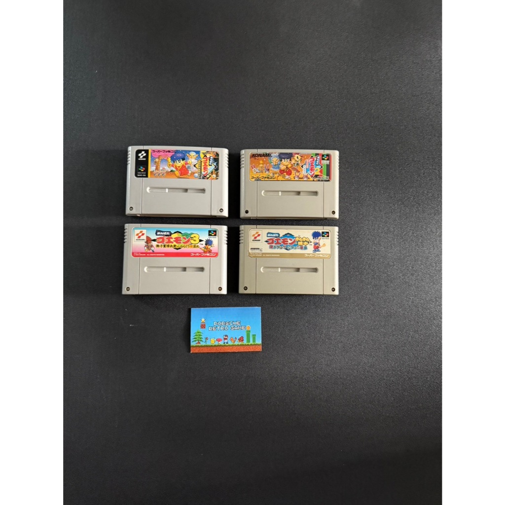 Nintendo Super Famicom Cartridge Goemon Japan