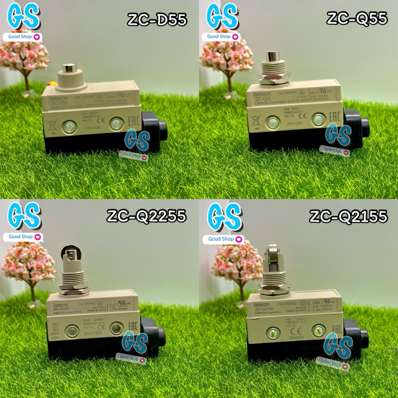 Omron Limit Switch  รุ่น ZC-Q2155,  ZC-Q2255 ZC-Q55 ZC-D55  ลิมิตสวิตช์ สินค้าพร้อมส่ง ออกบิลได้
