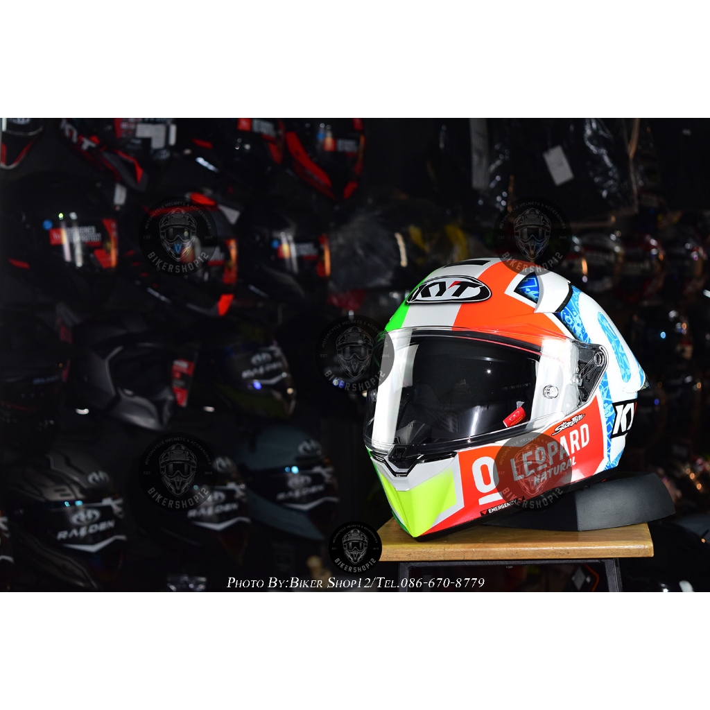 หมวกกันน็อคKYT รุ่น R2R PRO FOGGIA MISANO 2021 และ R2R PRO FURY 29