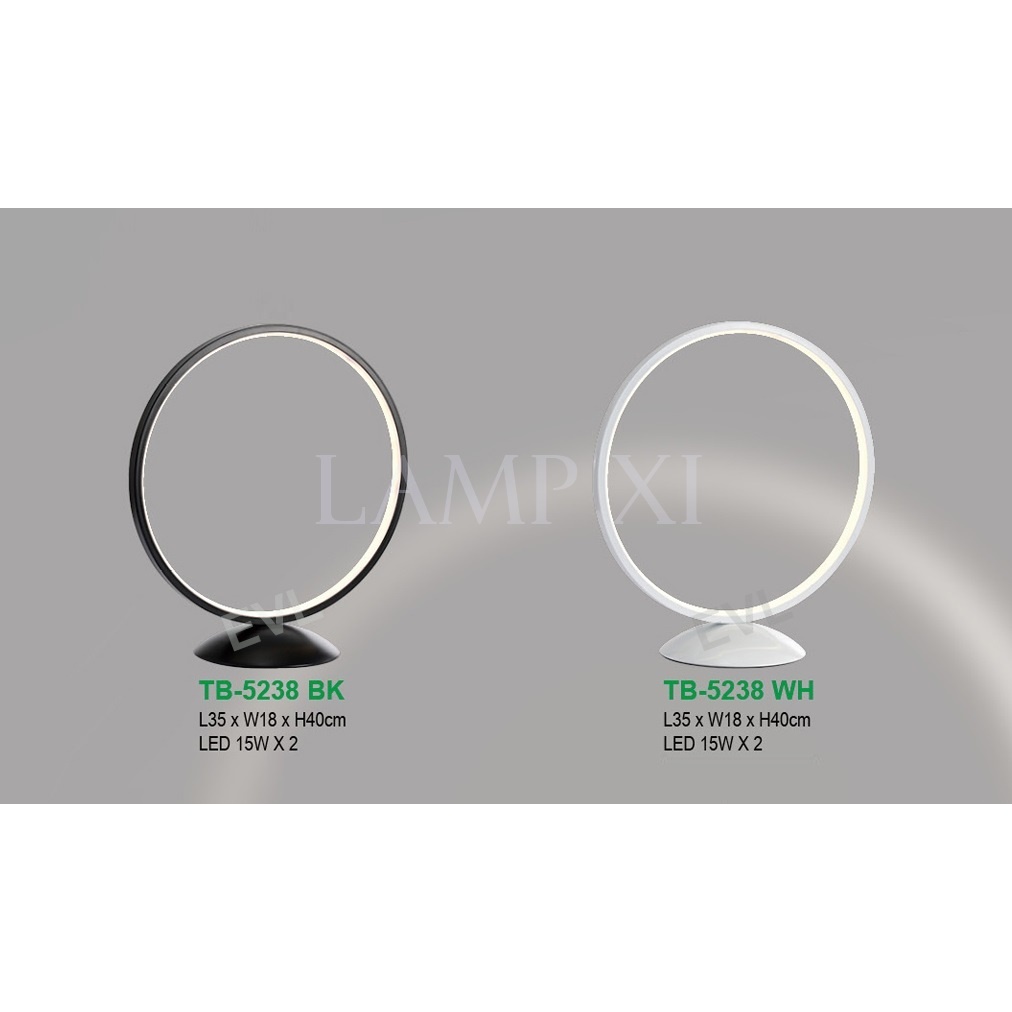 โคมไฟตั้งโต๊ะ LED TB-5238 WH/BK