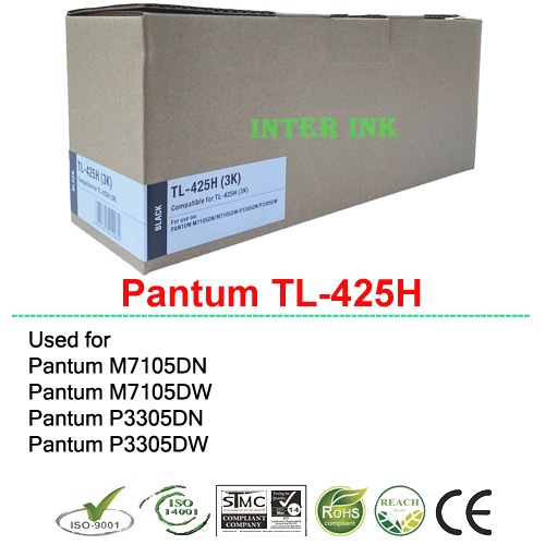 หมึกเทียบเท่า Pantum M7105DN/ M7105DW (TL-425H) สีดำ Full Color
