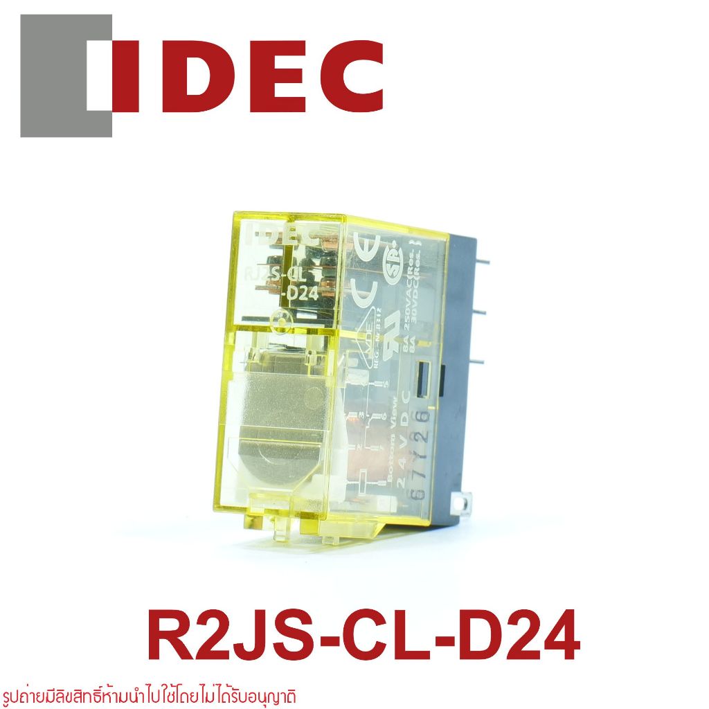 RJ2S-CL-D24 IDEC RJ2S-CL-D24 SLIM POWER RELAYS