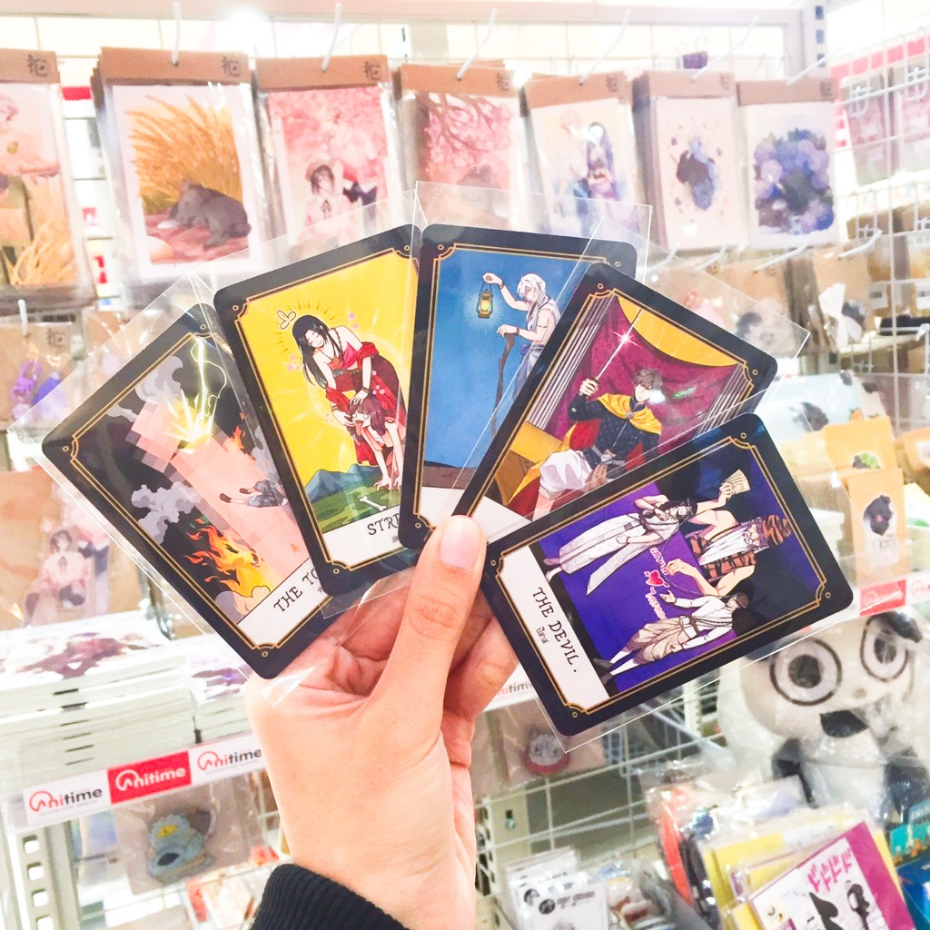 **มีลายใหม่*** บุษบาเสี่ยงตรีน Special card ไพ่ทาโรต์ใบพิเศษ [Amulin]
