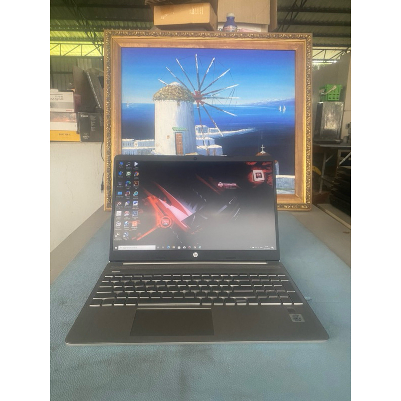 Notebook HP 15s-fq1012tu  i5-1035G1 RAM 8 M2 512 สินค้ามือสอง