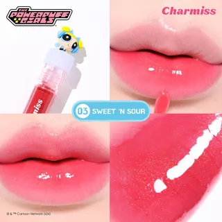 ลิปกลอส ฉ่ำวาว ลิปกลิตเตอร์ The Powerpuff Girls คละลายEverything Nice Glitter Lip Gloss 2.2 g เนื้อกลอสบางเบา ไม่เหนียว