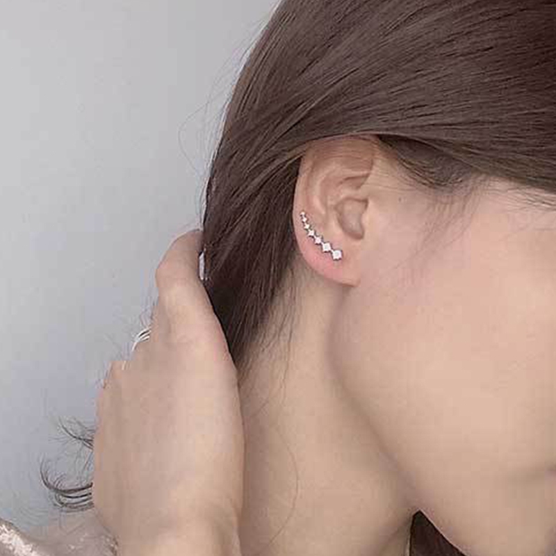 【COD】ต่างหูเจ็ดดาว สำหรับผู้หญิง สไตล์มินิมอลและสง่างาม ทันสมัยและสร้างสรรค์ ต่างหูอินเทรนด์ การชำระเงินบนการจัดส่ง - รูปที่ 4