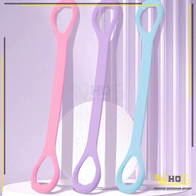 การันตีคุณภาพ เหนียว ยืดหยุ่นดี ออกกําลังกายยิมกีฬาสายรัดห องมือโยคะเปิดกลับฝึกไหล สายรัดยืดโยคะ - รูปที่ 5