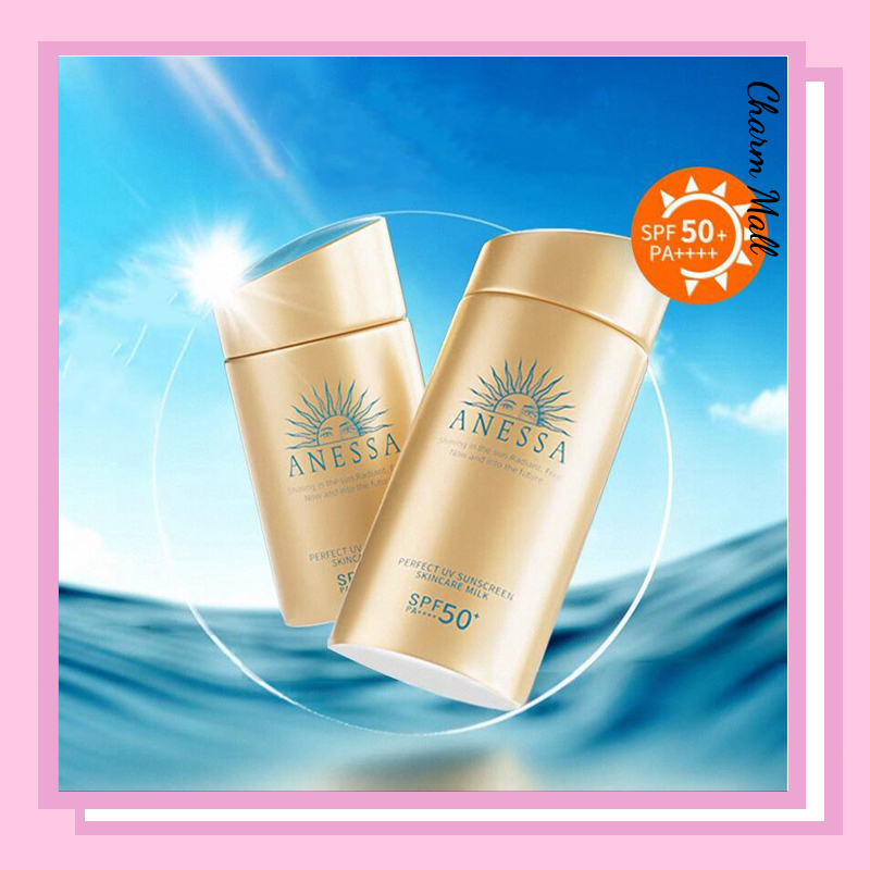 Hot item แอนเนสซ่า เพอร์เฟ็ค ยูวี ซันสกรีนมิลค์ 60 มล. Anessa Perfect UV Sunscreen Skincare Milk/annessa กันแดด