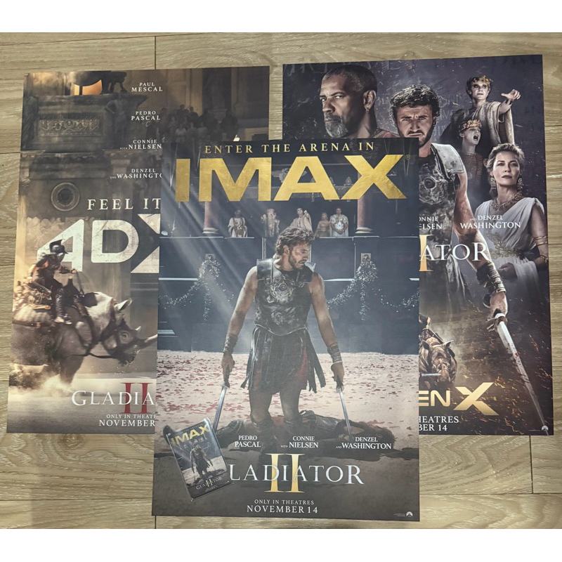 Gladiator2 ของสะสมลิขสิทธิ์จากโรงภาพยนตร์
