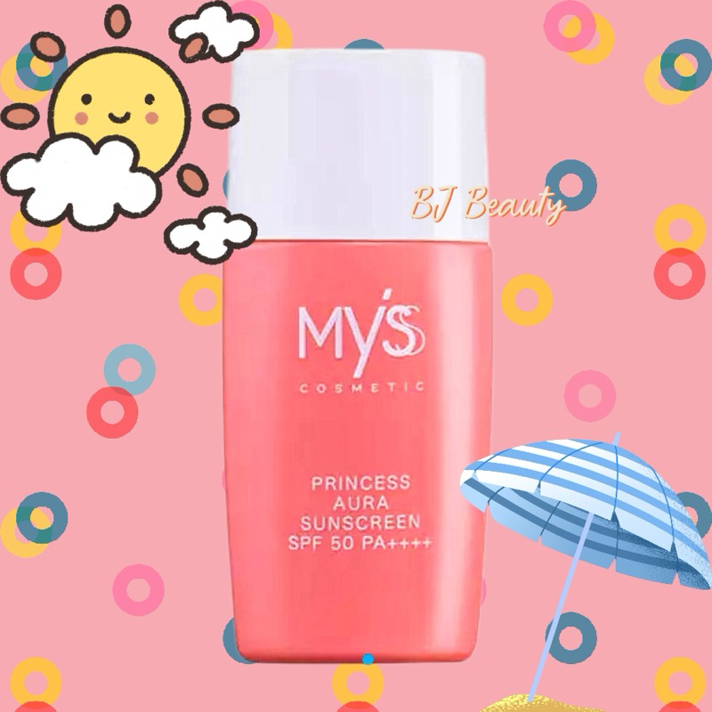 ☀️ครีมกันแดดสูตรเนื้อบางเบาช่วยปรับผิวหน้ากระจ่างใส💕ล็อตใหม่ Exp. ปี 2027💕มิสส์พริ้นเซสออร่าซันสกรีนSPF50 PA++++25 มล.☀️