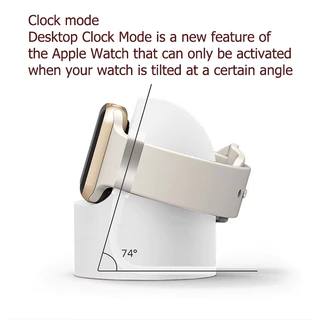 ฐานชาร์จนาฬิกาซิลิโคนเหมาะสำหรับ i-watch 9/8/7/6/5/SE/4/3/2/1 ที่ยึดเครื่องชาร์จ