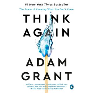 [Chulabook] หนังสือ THINK AGAIN: THE POWER OF KNOWING WHAT Y…