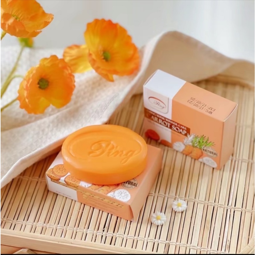 มีของแถมฟรีๆๆ สบู่แครอทโอปิ้ง O-Ping  ( 1 ก้อน มีของแถมน่ารักๆ 1 ชิ้น)