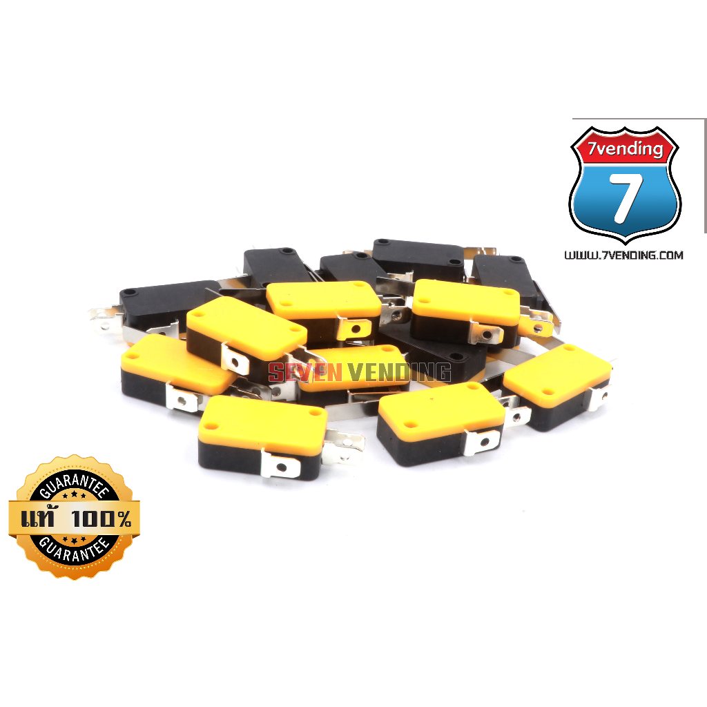 Micro Switch 1คู่ หลังปุ่มกด แดง เขียว สำหรับตู้น้ำมันหยอดเหรียญทุกรุ่น - รูปที่ 2