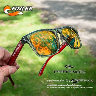 แว่นตากันแดด เลนส์ HD Polarized PARANOID ตัดแสงสะท้อน แว่นกันแดดแฟชั่น ใส่ได้ทั้งชายและหญิง [Foxler]