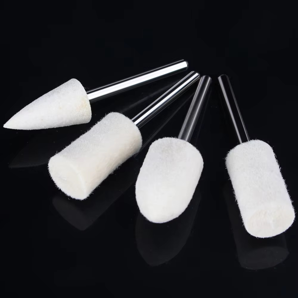 ลูกขัดสักหลาด แกน 3 mm. ส่งจากไทย ทรงบัว ทรงกระบอก ดอกขัดผ้าดิบ ลูกเจียรผ้า 3mm-12mm **ราคา / อัน** ราคา ถูกที่สุด ดีลบีเคเค แกลเลอรีภาพที่ 6