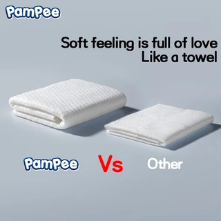 Pampee ทิชชู่เปียก 50+3แผ่น/ซอง Baby wipes ปริมาณสุทธิ 50+3 แผ่น/ห่อ กลิ่นลาเวนเดอร์