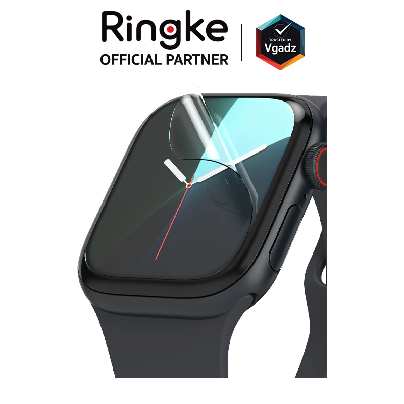 Ringke ฟิล์มกันรอยสำหรับ Apple Watch 10 (42mm / 46mm) (แพ็ค 3 ชิ้น) รุ่น Dual Easy