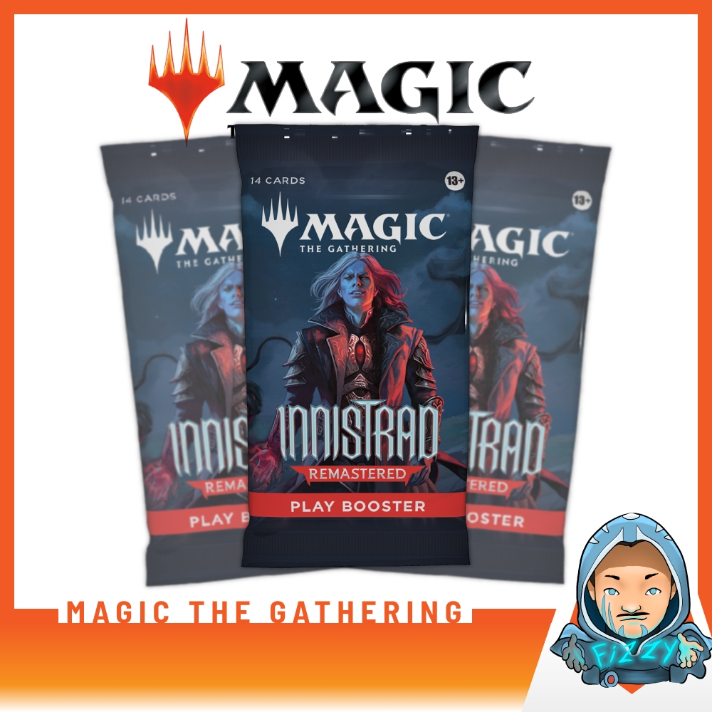 [FIZZY] Magic the Gathering (MTG): Innistrad Remastered - Play Booster Pack