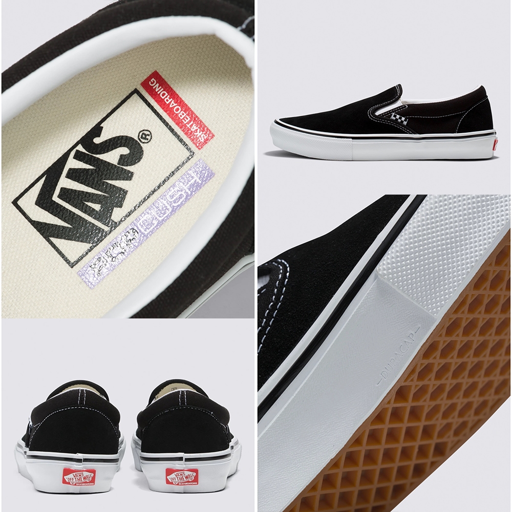 VANS SKATE รองเท้า Slip-On - Black/White (Pro Skate) [VN0A5FCAY28] - รูปที่ 4