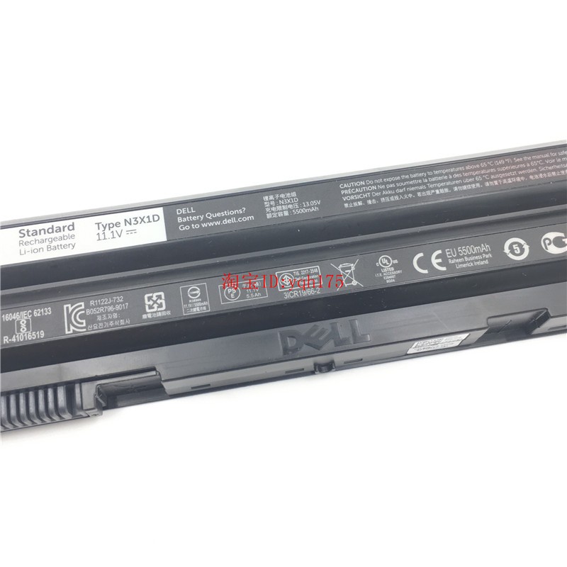 🔥 Battery DELL Latitude E6440,E6540,M2800 N3X1D ของแท้ ประกัน 6 เดือน ราคาถ