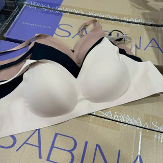 Sabina Soft Collection Level 2 เสื้อชั้นใน ไร้ตะเข็บ ไร้โครง รหัส NBK24003