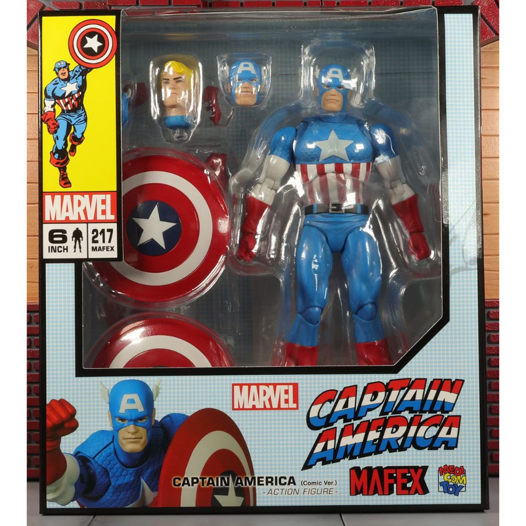 MAFEX No.217 CAPTAIN AMERICA (COMIC Ver.)