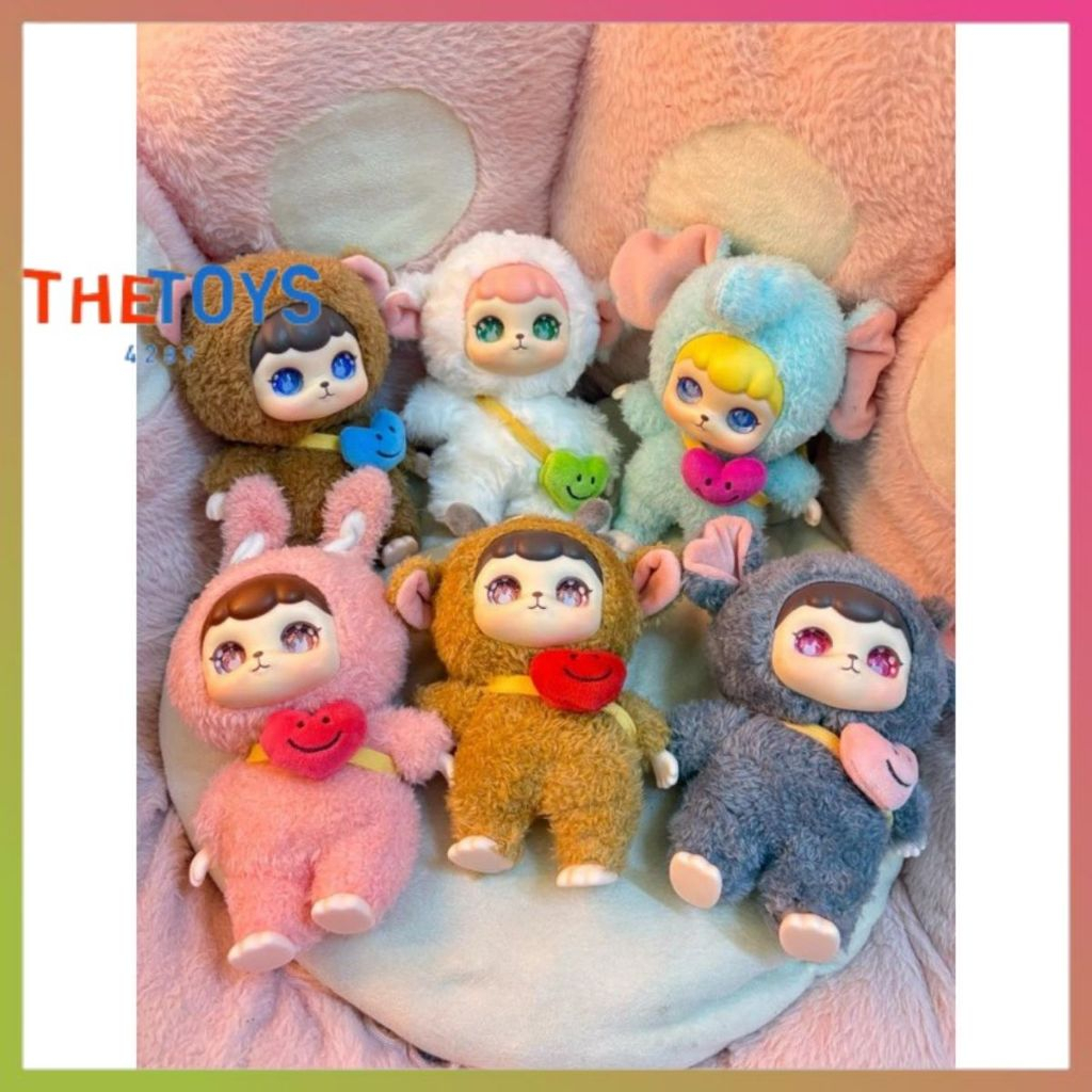 Thetoys4289 ส่งเร็วจากไทย กล่องสุ่มพวงกุญแจ CoCo Animal Travel