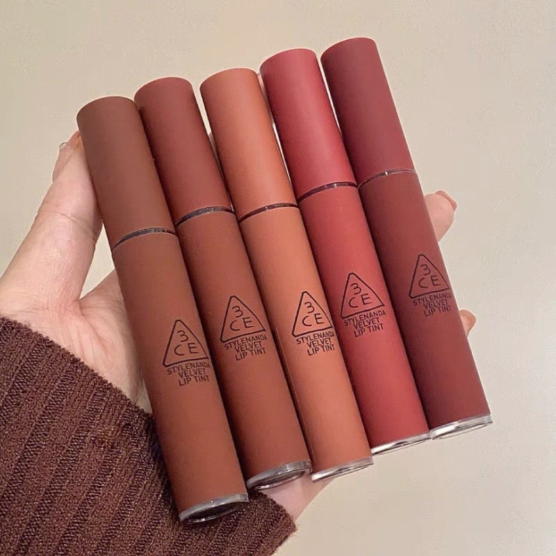 【ส่งของแท้ 】3ce velvet lip tint ลิปทิ้นท์ มีครบทุกสีค่ะ