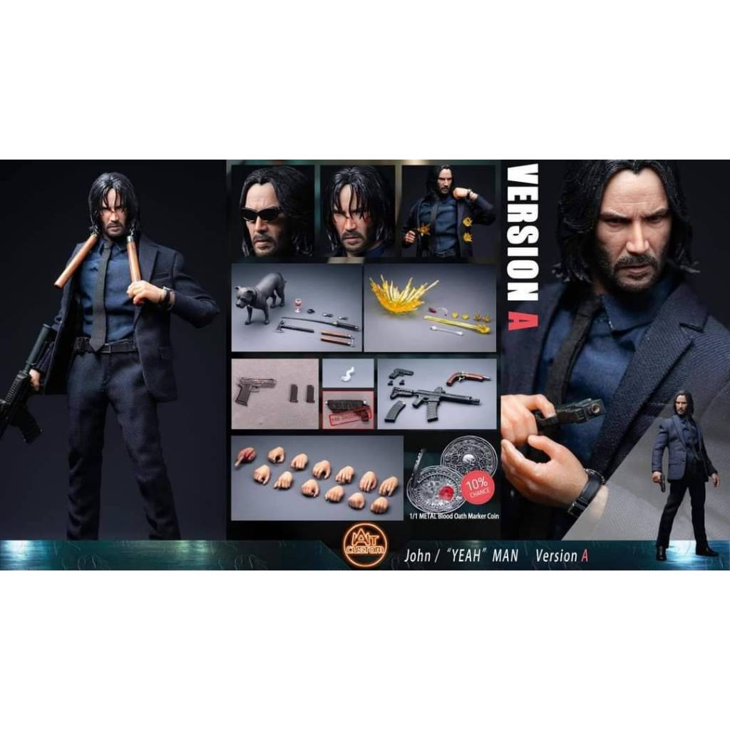 Aton Custom 1/12 : John Wick 4 John Wick Ver A