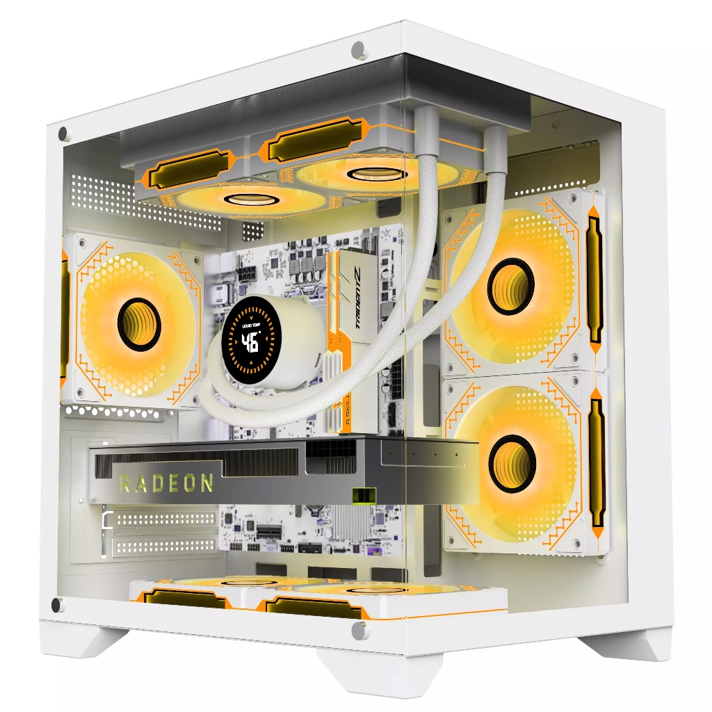 MINI computer case in Ocean View Room,desktop computer case, M-ATX, 240 water-cooled fan case in Oce