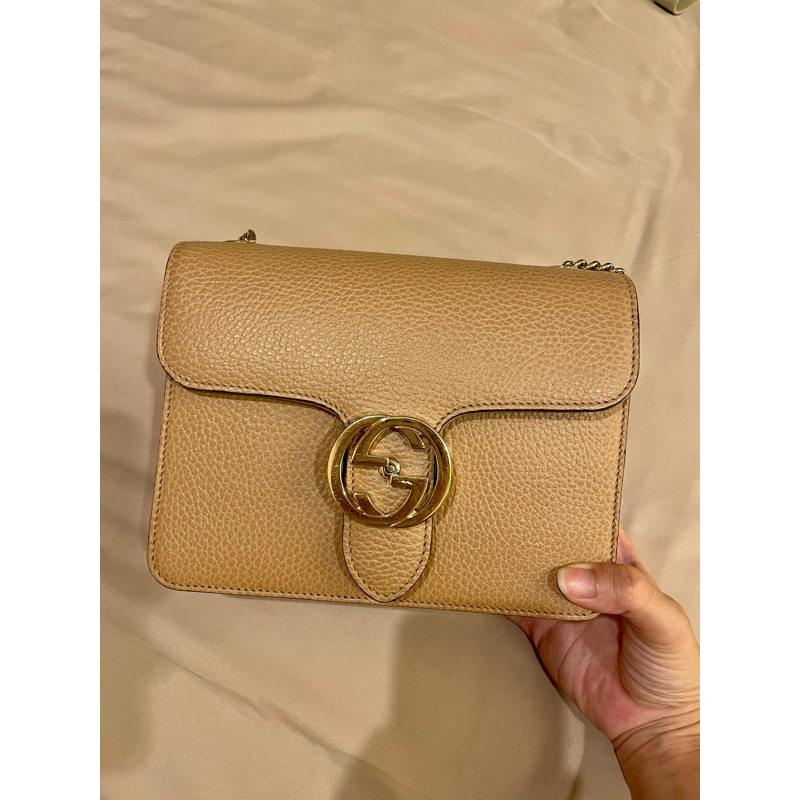 Gucci interlocking shoulder bag (used)