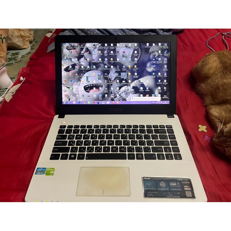 ส่งต่อ 5,000 บาท Notebook ASUS K450C   Core i3-3217U ( 1.8 GHz) Ram 4 GB HDD 500 GB เล่นเกมส์ได้ ทำง