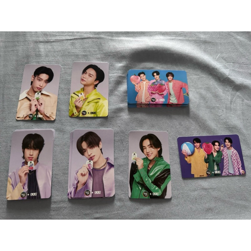 การ์ด BUS x SUNSU | ซื้อหลายใบแถมซองซันซุเลือกเมมเบอร์ได้