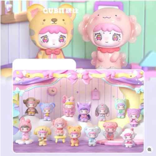 ฟิกเกอร์ ขนาดเล็ก Qubii Animal Castle Dayจุ่มๆ ของแท้พร้อมส่ง