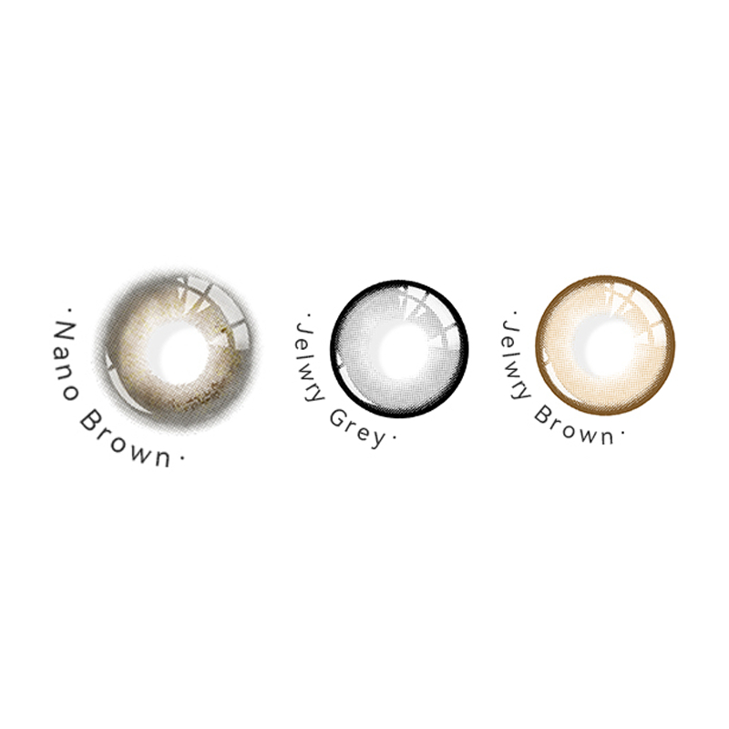 คอนแทคเลนส์สีกรองแสง Milk Coffee Brown Contact Len
